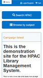Mobile Screenshot of hpac.cdd.nhs.uk